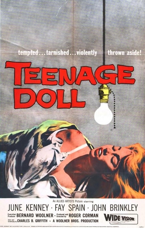Film Poster – Teenage Doll (1957)