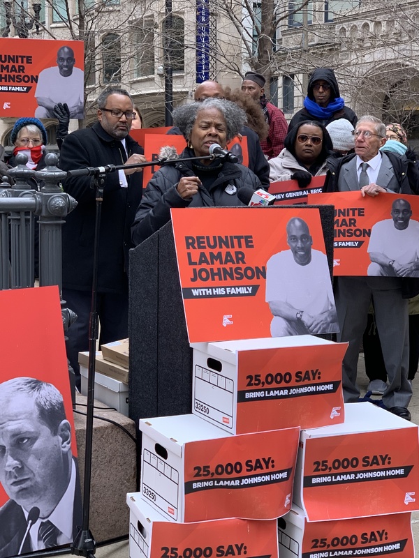 Reunite Lamar Johnson Press Conference, 2020