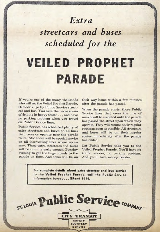 St. Louis Public Service Company Advertisement
