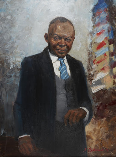 Painting of George L. Vaughn, Missouri Historical Society Collections, 2018-059-0001