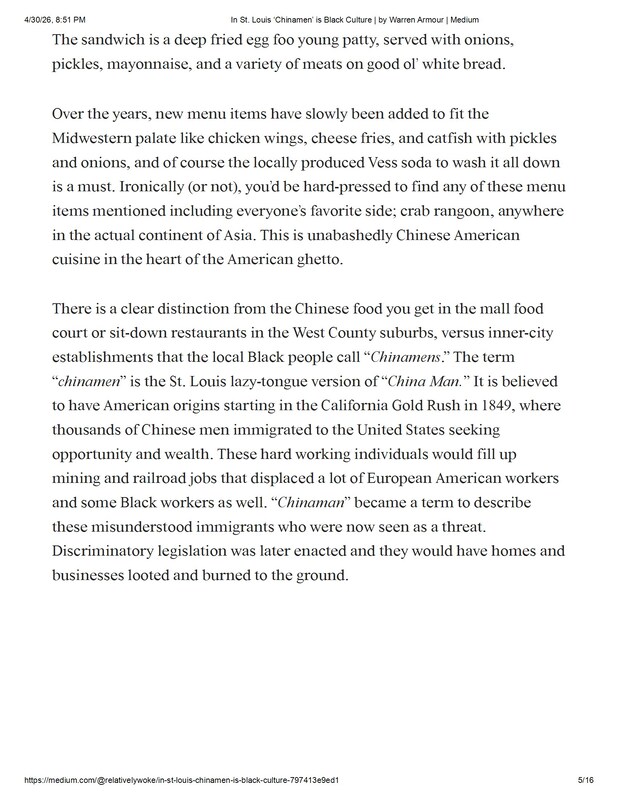 In St. Louis 'Chinamen' is Black Culture (5)