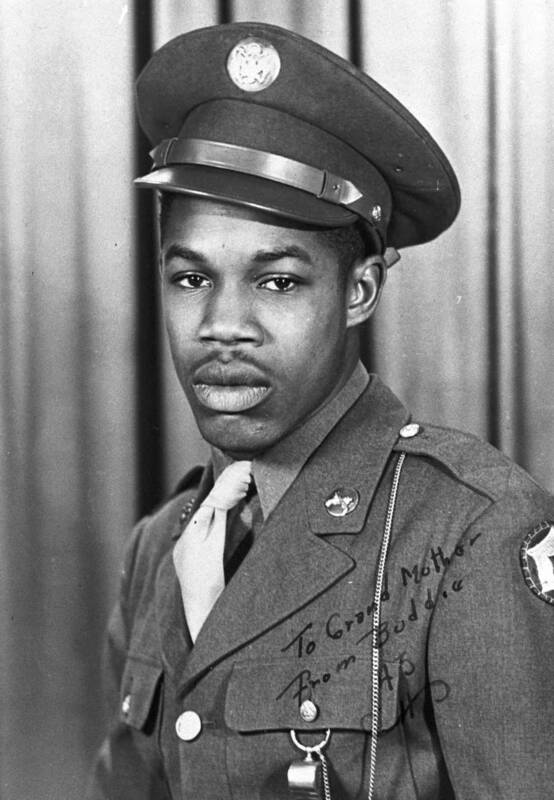 Man in Military Uniform