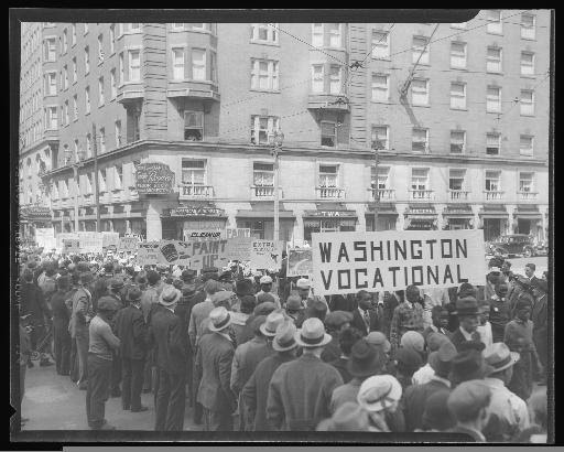 WASHINGTON VOCATIONAL SCHOOL: CLEANUP PARADE (1935)