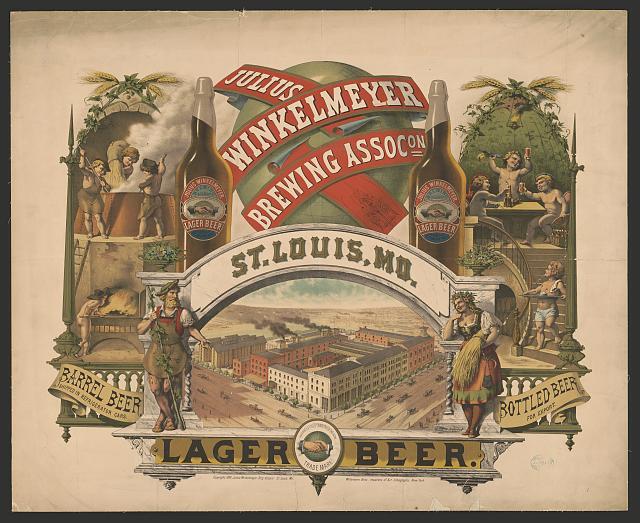 Julius Winkelm\eyer Brewing Assocon, St. Louis, MO.