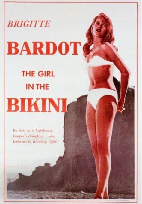 Film Poster – The Girl In The Bikini (1952)