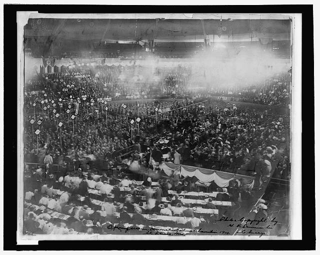 Opening Session, Democratic National Convention, 1904, St. Louis, Mo.