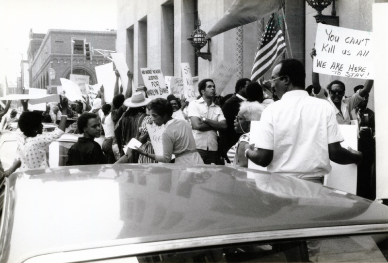 Marilyn Banks Rally, 1983