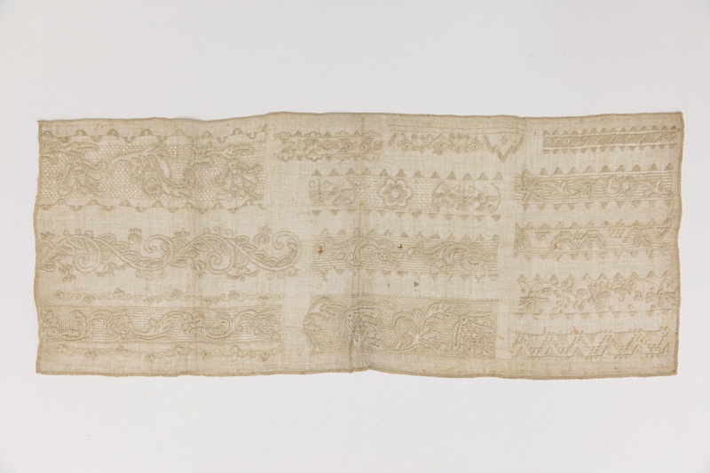 Drawnwork Sampler of Alvina Henrietta von Angelrodt
