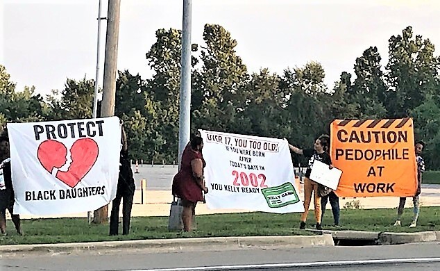 R. Kelly Protest, 2018