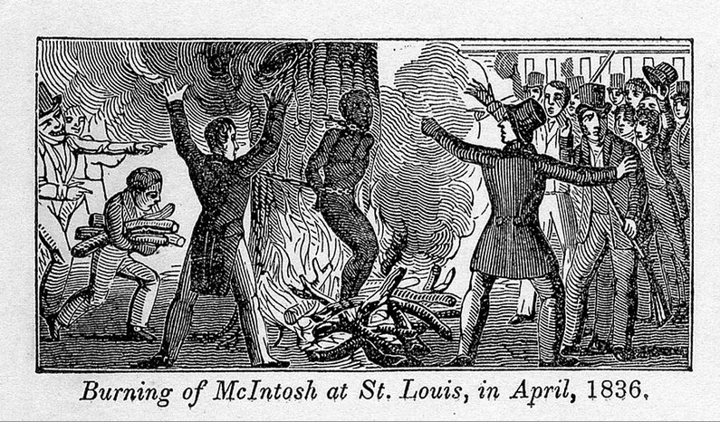 Burning of Francis McIntosh at St. Louis, in April, 1836
