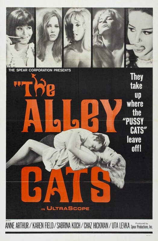 Film Poster - The Alley Cats (1966)