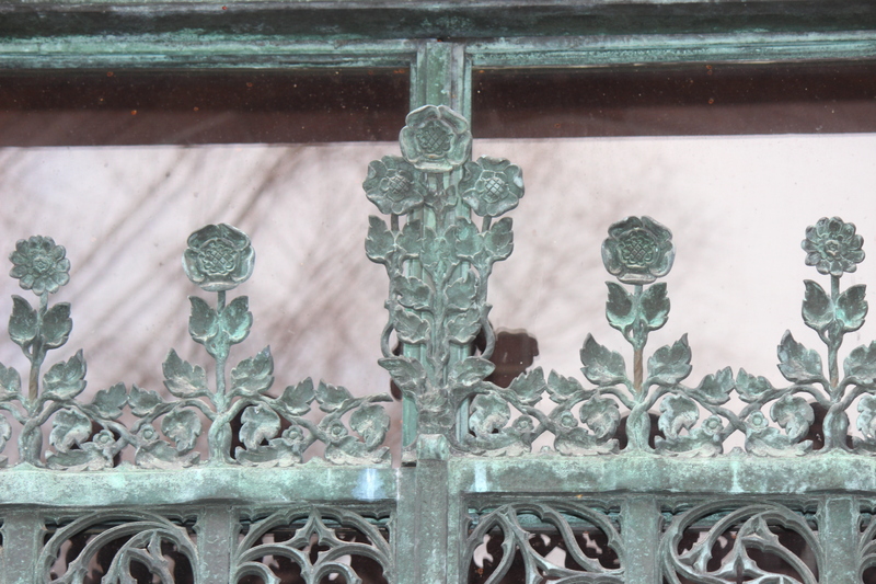 Hops Flower on Gate