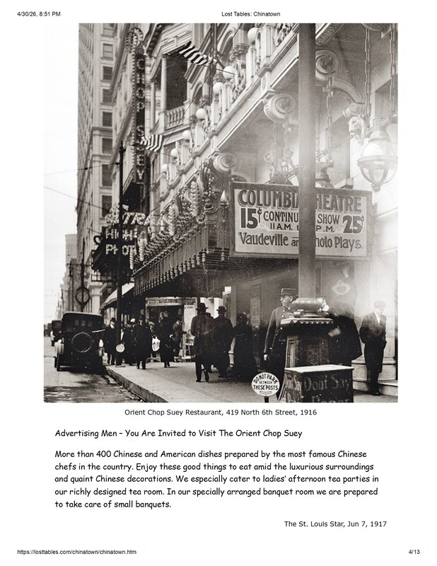 Lost Tables: Chinatown (4)