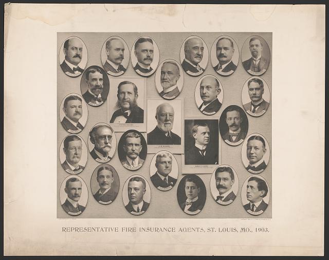 Representative Fire Insurance Agents, St. Louis, Mo., 1903