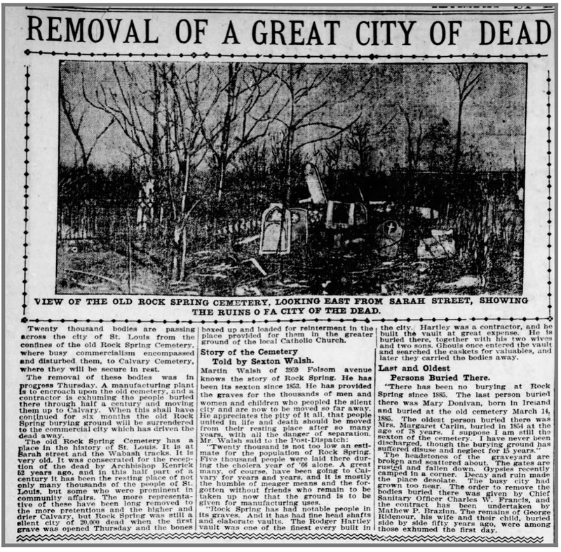 Rock Springs Great City of the dead