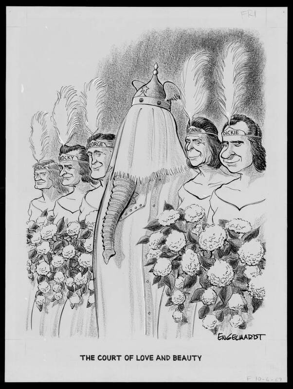 Veiled Prophet Political Cartoon