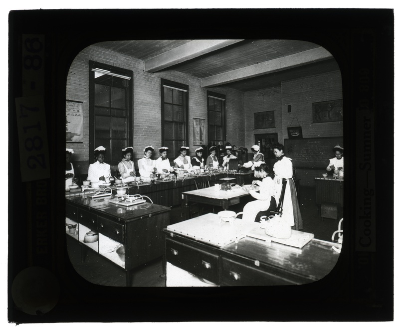Educational Museum Lantern Slides: Cooking / Sumner High School