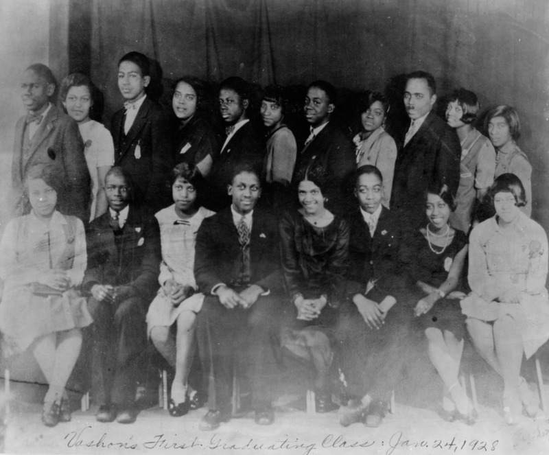 The First Graduating Class of Vashon High School: January 24, 1928