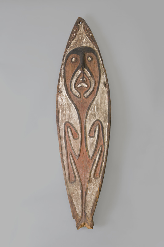 Spirit Board (gope) made by Wapo Creek Artist