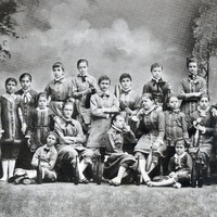 LADIES' CLASS OF THE GERMAN IMMIGRANT ATHLETIC SOCIETY, CONCORDIA TURNVEREIN (LATER CALLED THE CONCORDIA GYMNASTIC SOCIETY).