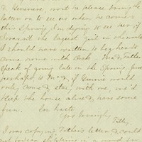 LETTER SIGNED TILLY [TILLY BATES TO JAMES B. EADS], CA. 1862