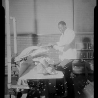 WASHINGTON VOCATIONAL SCHOOL: CLOTHES PRESSING CLASS
