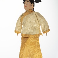 Fabric Doll of a Chinese Woman Produced by the Works Progress Administration of St. Louis County