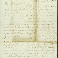 LETTER FROM JAMES E. LOVE, ST. LOUIS, TO MOLLY, JANUARY 3, 1862