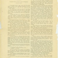 TRANSLATION OF GUY DE MAUPASSANT'S "SOLITUDE" BY KATE CHOPIN FROM ST. LOUIS LIFE (SECOND COPY), DECEMBER 28, 1895