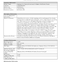 Transcript and Index for Oral History Interview with for Cheryl Hammer