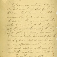 ORIGINAL MANUSCRIPT OF SHORT STORY, "VAGABONDS," BY KATE CHOPIN, 1895