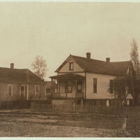 Home of Clifford Matheny, Summit Ave. E. St. Louis. Glass works boy (see photo 1407) He is # 3. Location: St. Louis, Missouri.