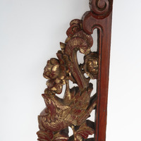 Carved Wooden Corbel from the Chinese Pavilion at the 1904 World's Fair