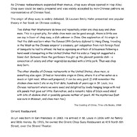 Lost Tables: Chinatown (3)