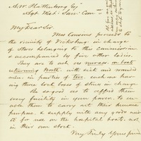 LETTER SIGNED R.R. HAZARD, ST. LOUIS, TO A.W. PLATTENBURG, FEBRUARY 11, 1863