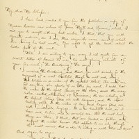 LETTER OF [R.E. LEE GIBSON], OFFICE OF ST. LOUIS INSANE ASYLUM, ST. LOUIS, MO., TO MRS. CHOPIN [KATE CHOPIN], JULY 3, 1899