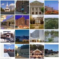 Collage of locations GCC met at before Stansberry building