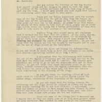Letter to Mr. Gundlach