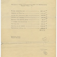 Itemized List of Expenses