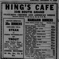 Hing's Cafe