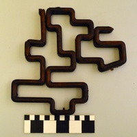 Fragment of Carved Screen Fretwork from the Chinese Pavilion at the 1904 World's Fair