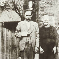 William Dixon, Owner of Dixon's Grocery, and His Mother