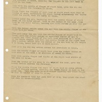 Instruction manual for manicuring and facial massage with envelope-3