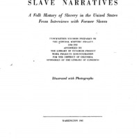 Federal Writers' Project: Slave Narrative Project, Vol. 10, Missouri, Abbot-Younger