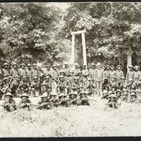 COMPANY A OF THE 7TH "IMMUNES" REGIMENT AT JEFFERSON BARRACKS