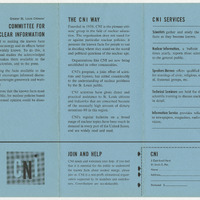 Scanned side of a pamphlet titled "The Known Facts."