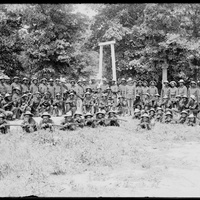 COMPANY OF THE 7TH REGIMENT IMMUNES AT JEFFERSON BARRACKS