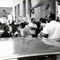 Marilyn Banks Rally, 1983