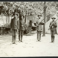 MEMBERS OF COMPANY A OF THE 7TH "IMMUNES" REGIMENT