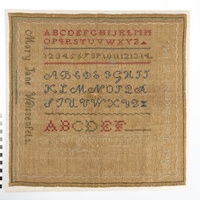 Image 1 of 2 MARKING SAMPLER OF MARY JANE WEISENFELS